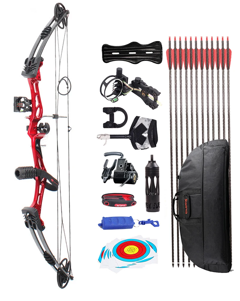 Bow And Arrow Set Junxing Compound Bow Alloy Archery 3555lbs