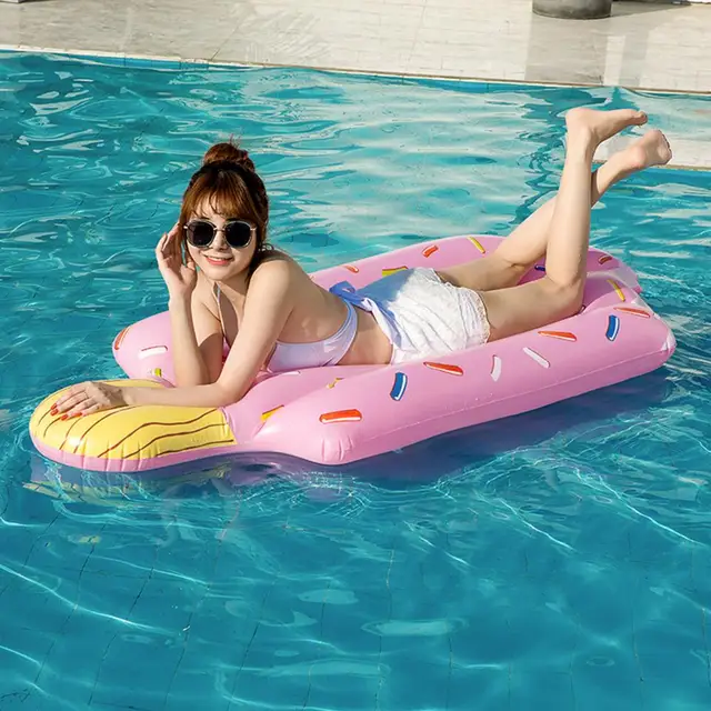 Water Entertainment Safe Inflatable Pool Float Hammock for Water Party 2