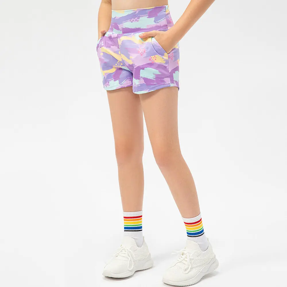 Kids Badminton Tennis Sport Quick dry Shorts Jogging Running Sportswear Girls Yoga Dancing Training Fitness Shorts Child MM405