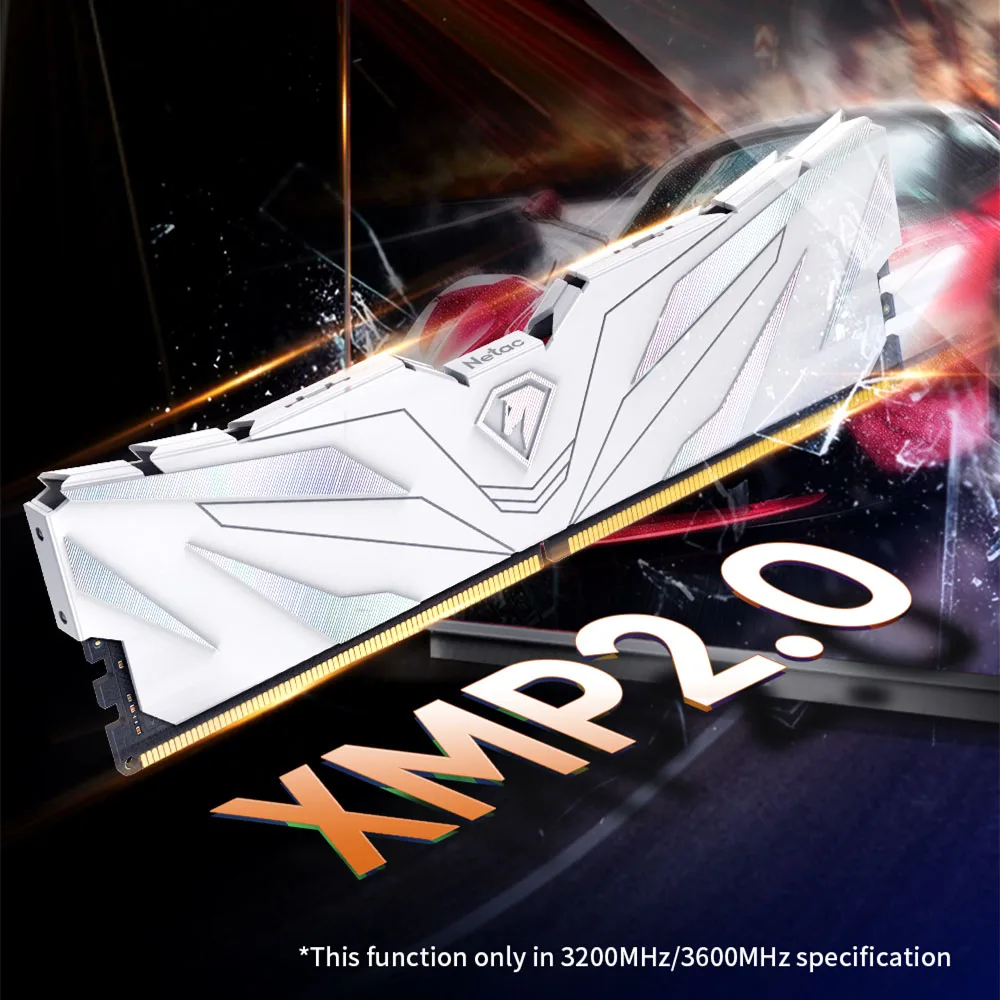 Netac Shadow 2 DDR4 RAM Memory 16GB Dual Channel 3200MHz 3600MHz - Image 2
