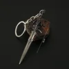 9cm World of Warcraft Frostmourne Weapon Keychains Alloy Swords Karambit  Model Peripheral Butterfly Knife Melee Gift Toys Game 4