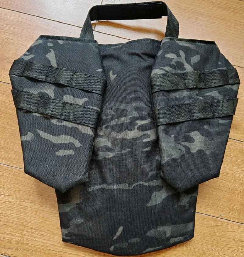 Outdoor MOLLE Panel Vest Universal Crotch Protection