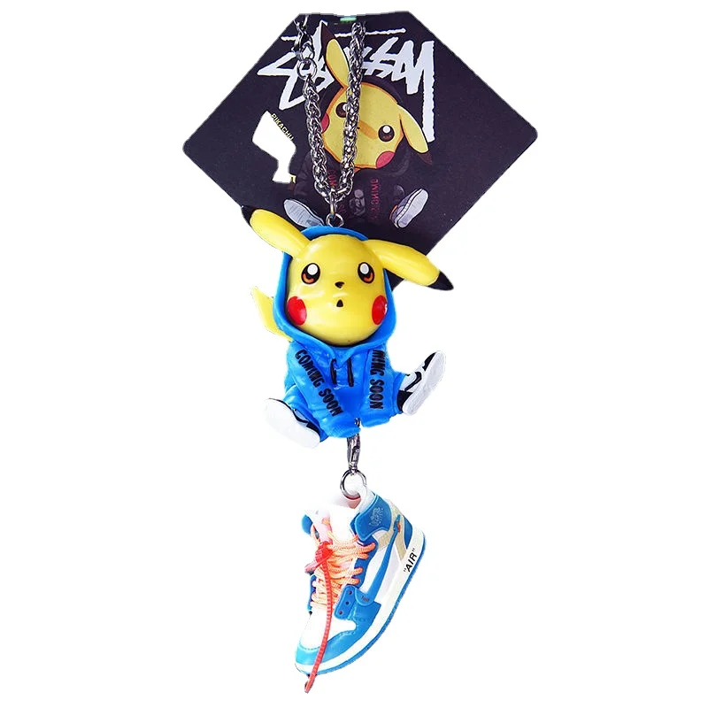 

Pikachu Cartoon Doll Car Interior Rearview Mirror Pendant Car Ornament High-end Aromatherapy Light Luxury Car Ornament Wholesale