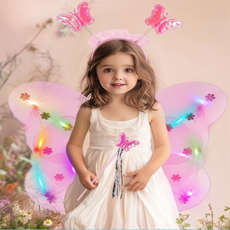 LED Butterfly Wings Set 3
