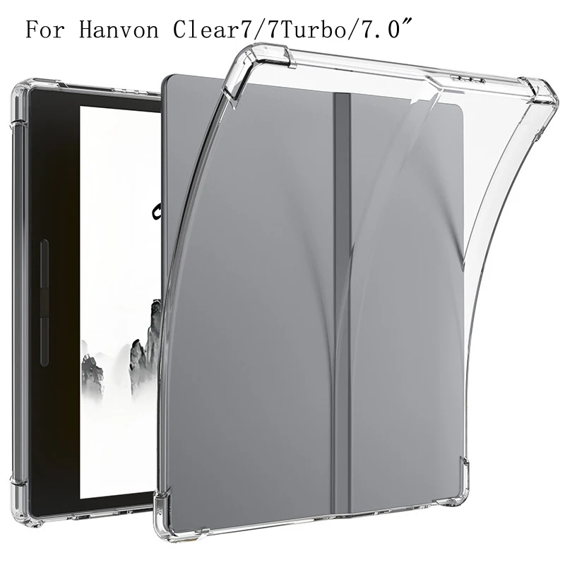 Shockproof TPU Clear Protective Skin Case - Soft and Durable Cover