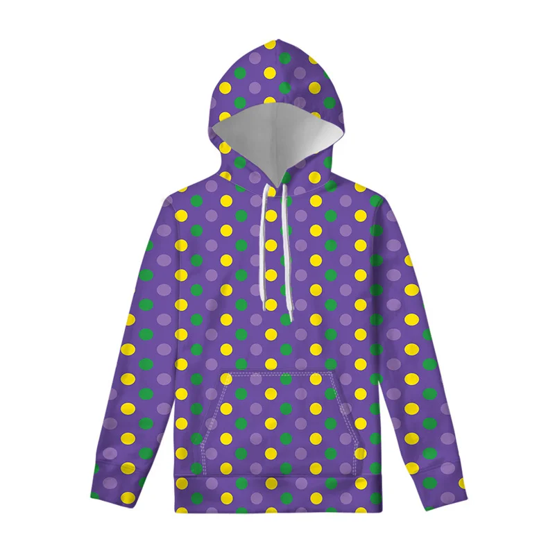 thumbnail image 1 of Sudadera con capucha con estampado 3D de lunares y flores para hombres y niños, jersey de moda Harajuku, sudadera holgada para primavera y otoño, ropa para mujer, 1 of 4