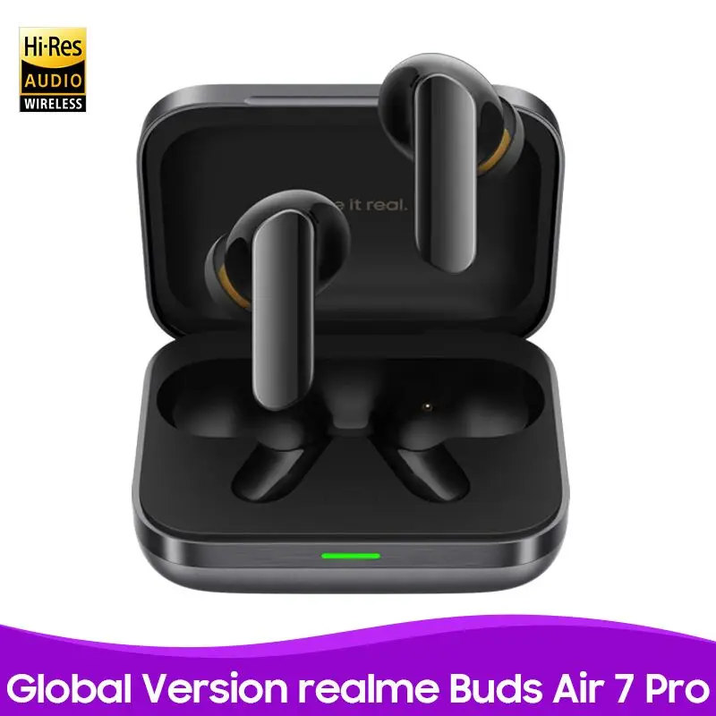 Realme Buds Air 7 Pro With Ai Live Translation Hi-Res Sound IP55 48h Battery New