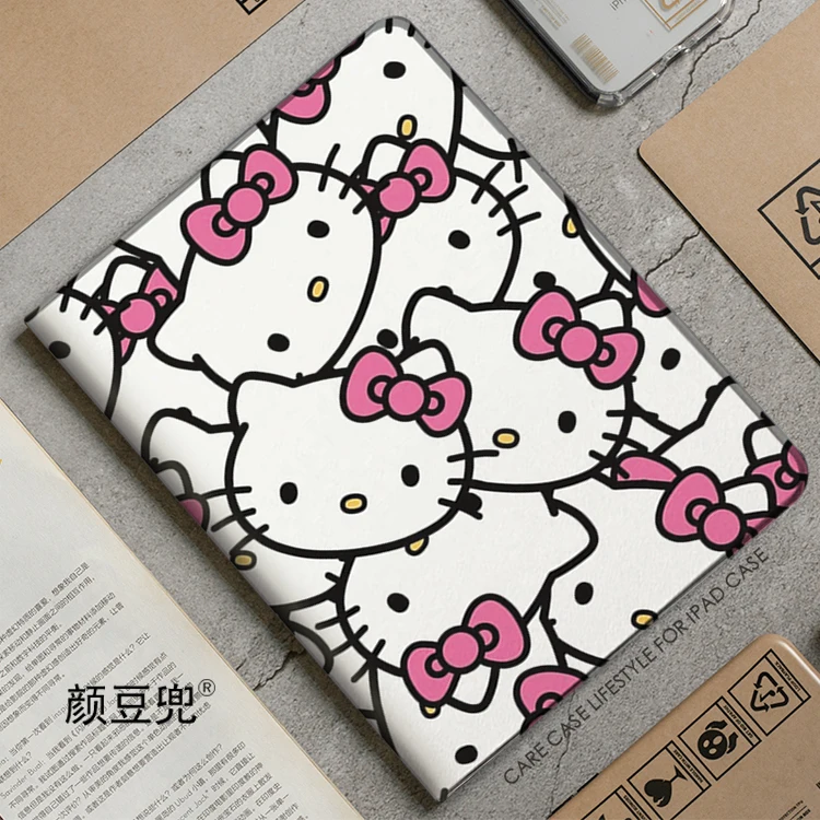 

Hello kit Anime Case For iPad Air4 5 10.9 Mini 5 6 Case Luxury Silicone For Pro 12.9 11 inch iPad 10th 10.9 Protective Skin
