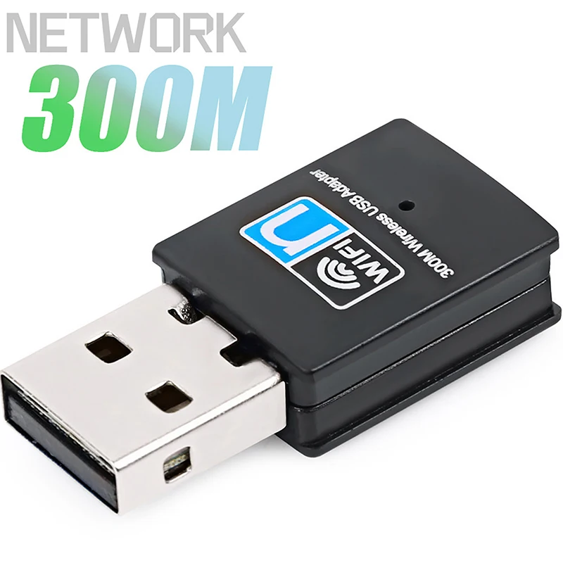 

Мини USB беспроводной Wi-fi адаптер 300 Мбит/с 802.11b/G/N RTL8188