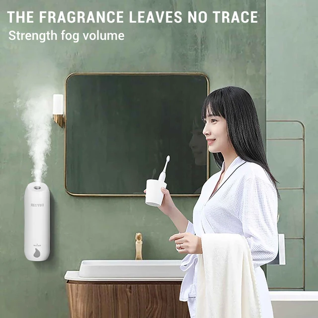 Wall Mounted Aroma Diffuser 3 Modes Essential Oil Diffuser Rechargeable Ultrasonic Atomization Aromatherapy Humidifier Home 6