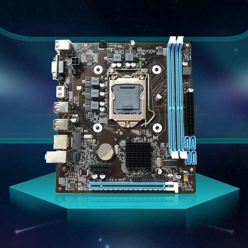 H55-1156 ũž  PCIE 16X DDR3 LGA1156 μ , I3 530 I5 650 I7 870 CPU ̹ κ