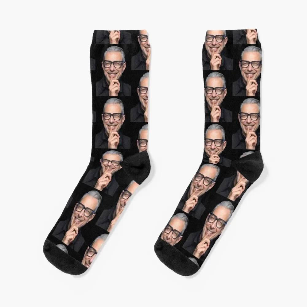 

Jeff Goldblum Funny Socks valentine gift ideas Wholesale funny sock Socks For Men Women's