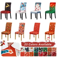 Christmas Chair Cover Seat Protector Cheap Chair Covers For Holiday Party Dining Room Kitchen Hotel Living Room Chair Covers 1