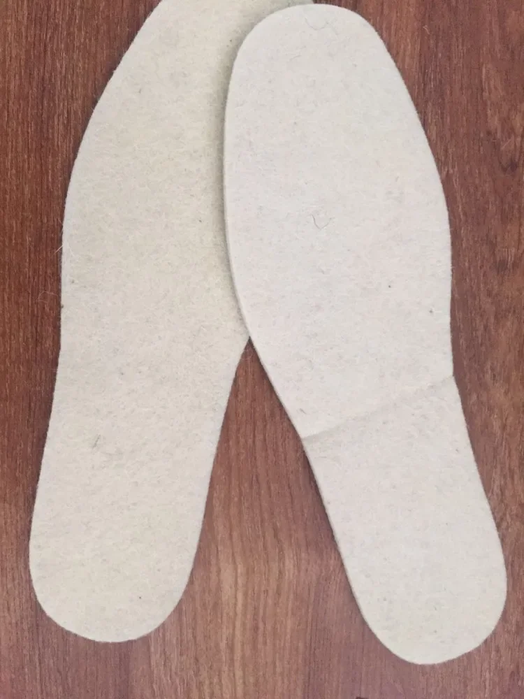 Shoe Insoles Thickened Winter Wool Like
