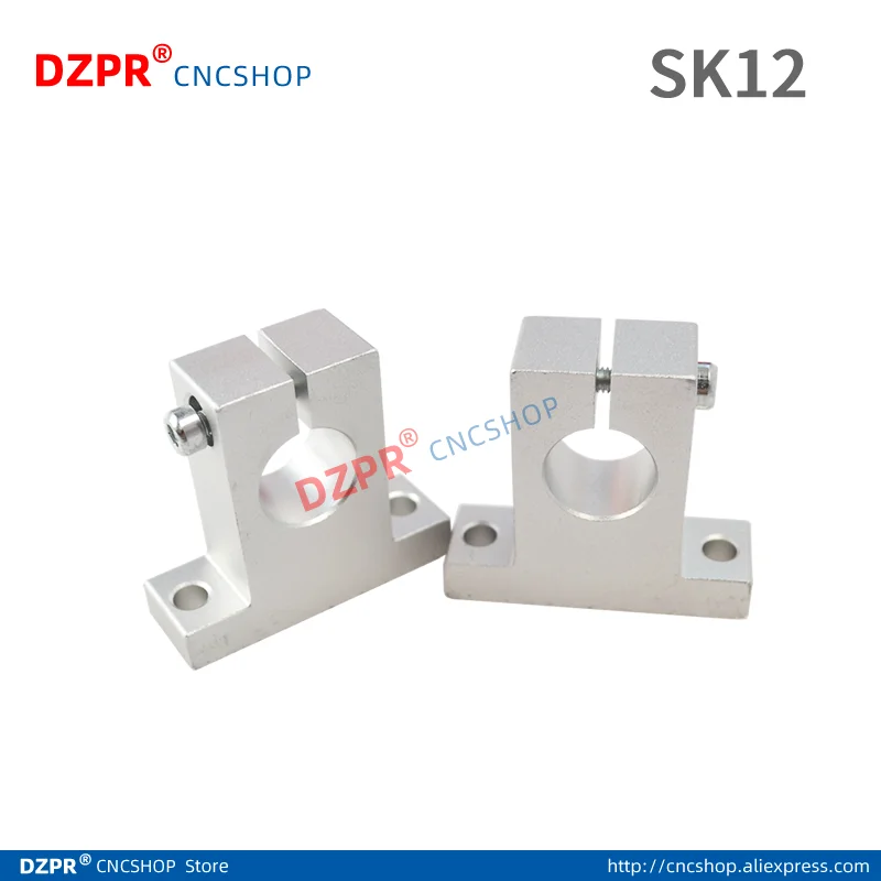 4Pcs SK12 12mm linear rail shaft support block for cnc linear slide