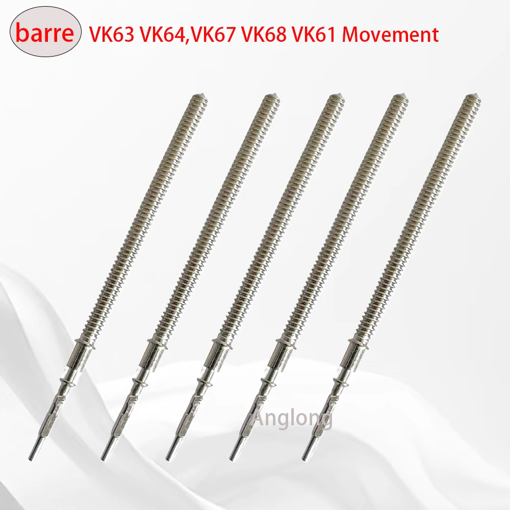 Watch Movement Steel Stem Crown Kit Watch Parts For Seiko VK63