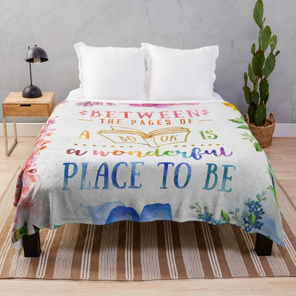 

Between the pages Throw Blanket cosplay anime Fluffy Shaggy Blanket