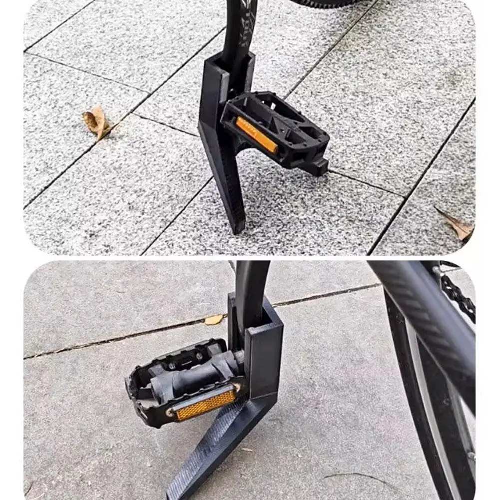 Pedal Convenient Frame Highway Bike Stand Bicycle Rear Bike Mountain Side Stand Frame Rack Parking J7J2
