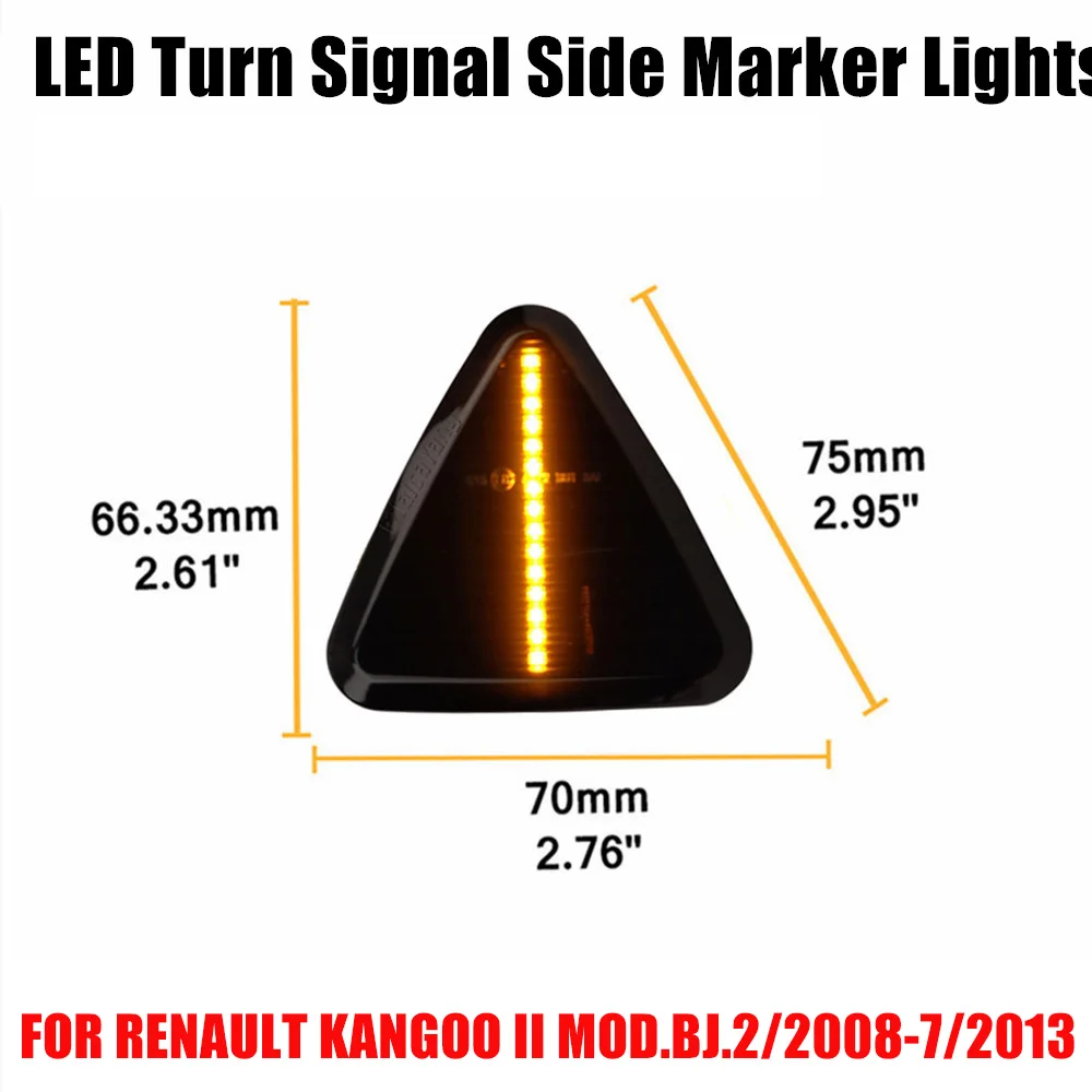 ̳ LED ,  õ, ̵ Ŀ Ʈ,  KANGOO II Mod.Bj, 2  2008-2013