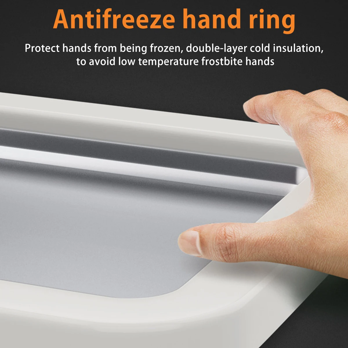 Description Picture 5 of itemIce Cream Maker Plate Fried Yogurt Machine Pan Household Cold Sweet Frozen Yogurt Fried Ice Tray DIY Mini Ice Tray with Scraper