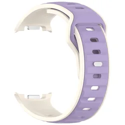 Silicone Smartwatch Band for Men and Women - Universal Fit (Purple star)