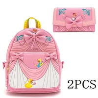 Stitch Luau Cosplay Womens Double Strap Shoulder Bag Purse Sandcastle Beach Surprise Backpack Wallet 1