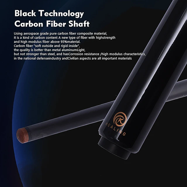 PowerGlide Stecca Da Biliardo - 144.8 Cm, Punte 10 Mm, Legno Di Pioppo, Per Principianti - Foto 5