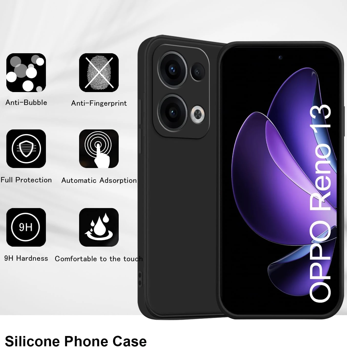 Flexible Liquid Silicone Protective Phone Case – Premium TPU Bumper Shell