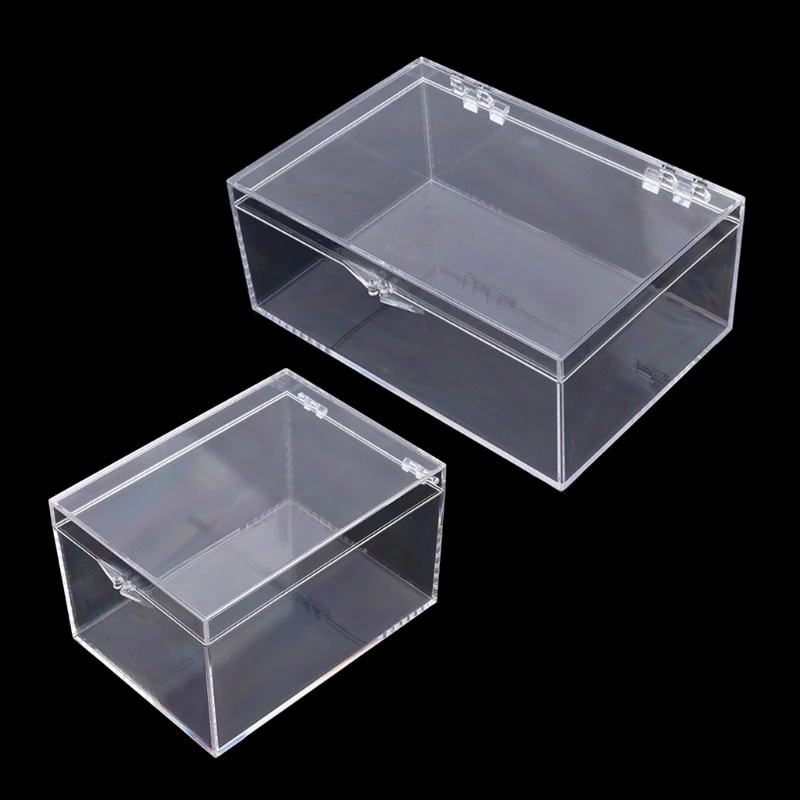 

Versatile Large Clear Storage Box Great for Packaging and Model Storage