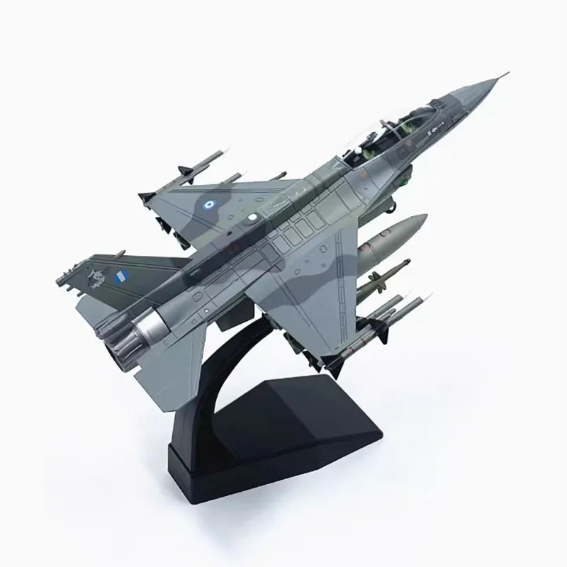 1/72 Scale F16D Fighter Model - Diecast Alloy Plane With Display Stand For Collection