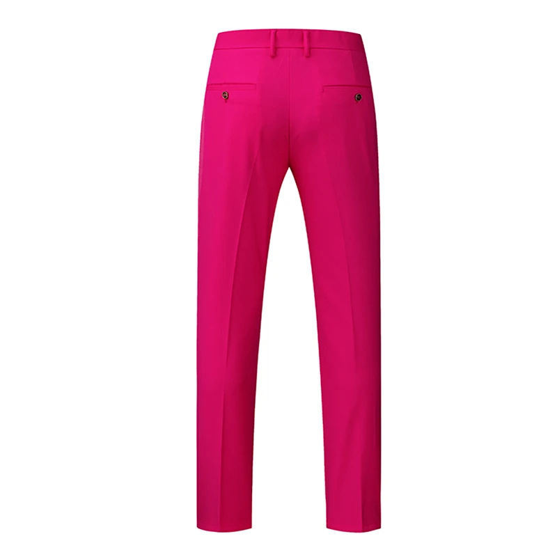 Spring Men's Formal Trousers Red Black Blue Large Size 29-40 Pantalon Hombre