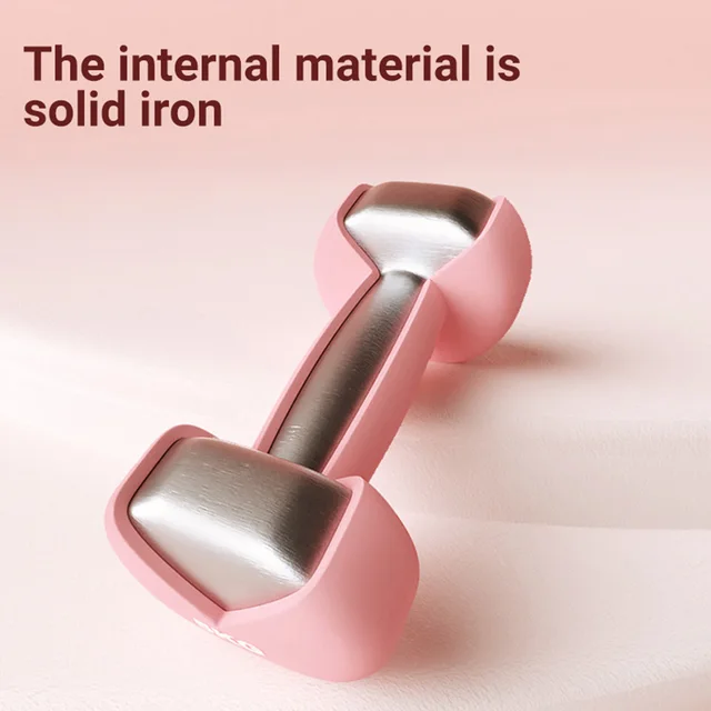 Neoprene Dumbbell Fitness Equipment Arm Muscle Training Cast Iron Hand Gym Yoga Exercise Bodybuilding Weights Workout 4