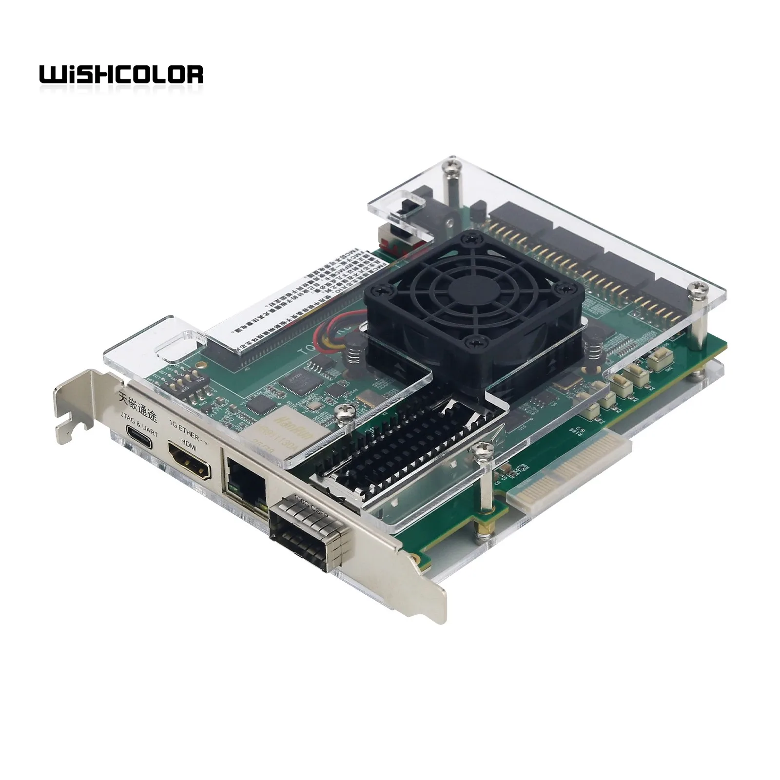 HamGeek XCKU5P 개발 보드 FMCPCIE3.0 FPGA 개발용 HDMI 호환 100G 기가비트 이더넷