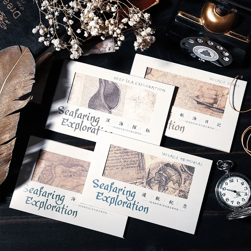 

Серийный бумажный материал для простых записей посылка 8 упаковок/лот Explorer креативная навигационная панель