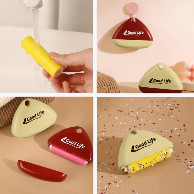 1pc Clothes Lint Cleaner Reusable Lint Roller Washable Cat Hair Removal Multifunctional Portable Pet Hair Remover for Pet 5