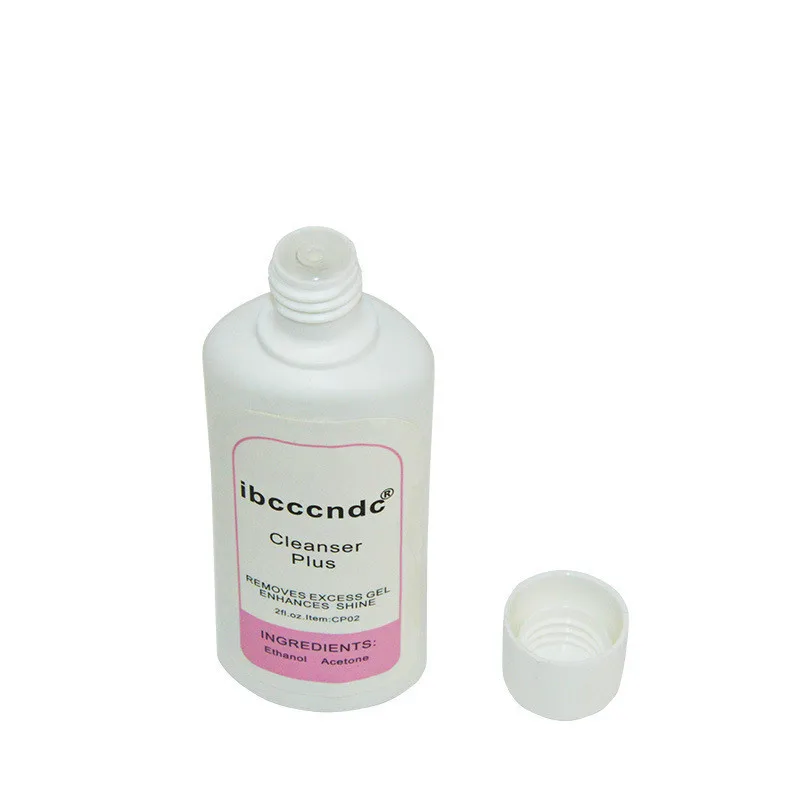 60ml Cleanser Plus Liquid Surface Sticky Layer Residue Gel Polish Excess Remover Nail Art Acrylic Clean Degreaser for Nails