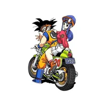 

amusing Car Sticker Goku Decal Laptop Skateboard Luggage Stickers JDM Cartoon Anime Graphics,10CM*10CM