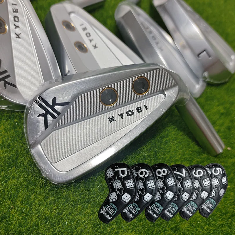 

KYOEI GOLF New Golf Clubs KYOEI Froge S20C Golf Iron Sets For Men Golf Heads Silver Colour#5-#P(6pcs) With Head Cover