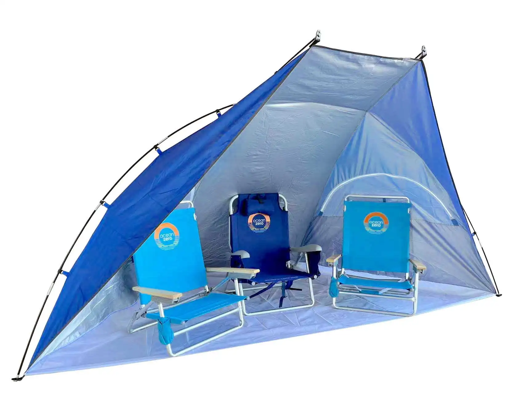 

Ocean Zero Portable Beach Shade. UPF 50+