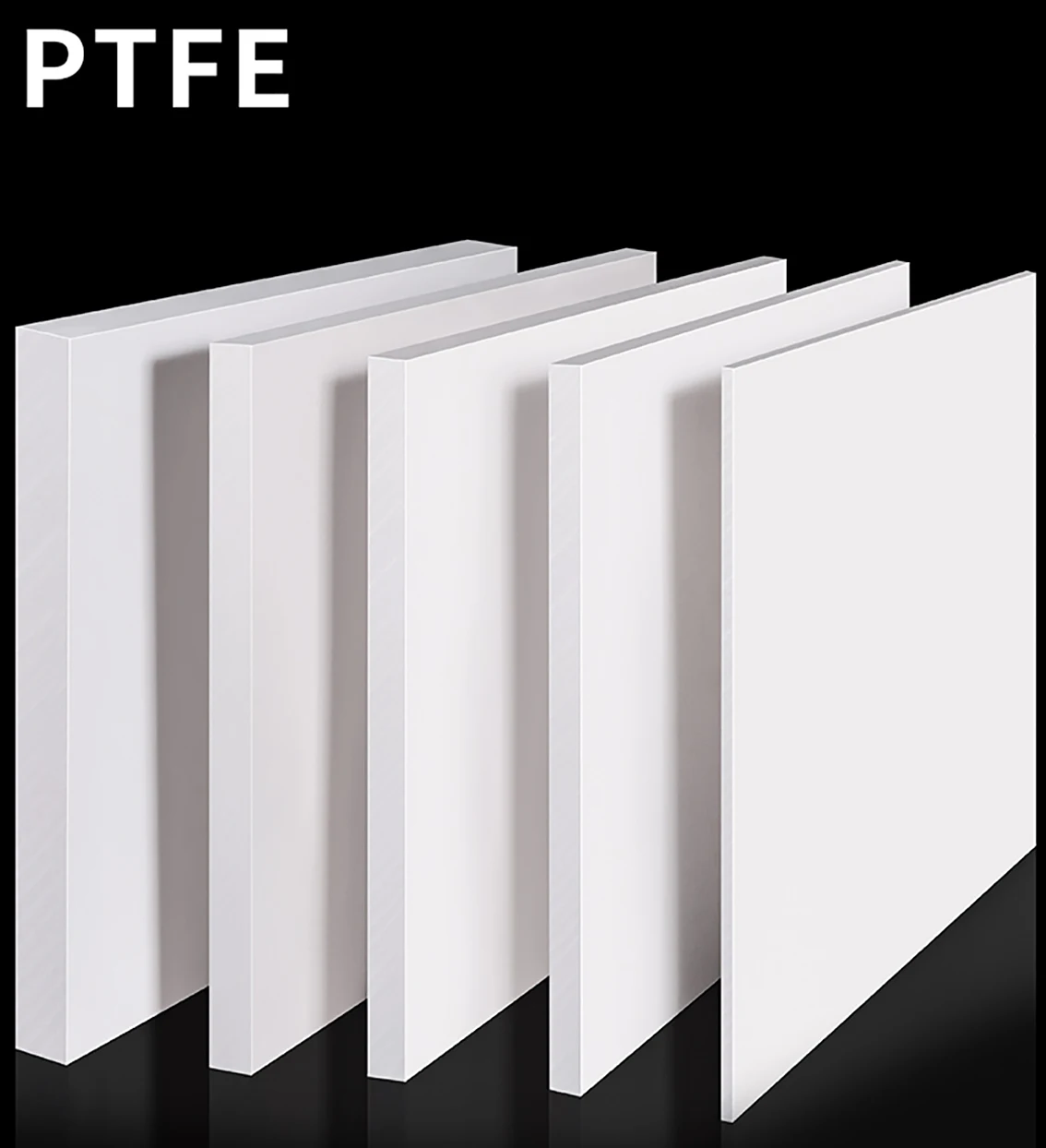 PTFE Board Plastic Hard Sheet Thick 0.2-30mm Handmade DIY