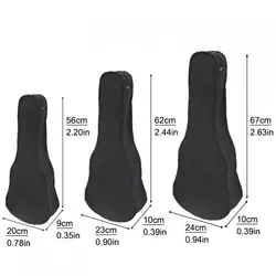 Portable Waterproof Soft Ukulele Backpack Case with Single Shoulder Strap - 26 inch (Type A)