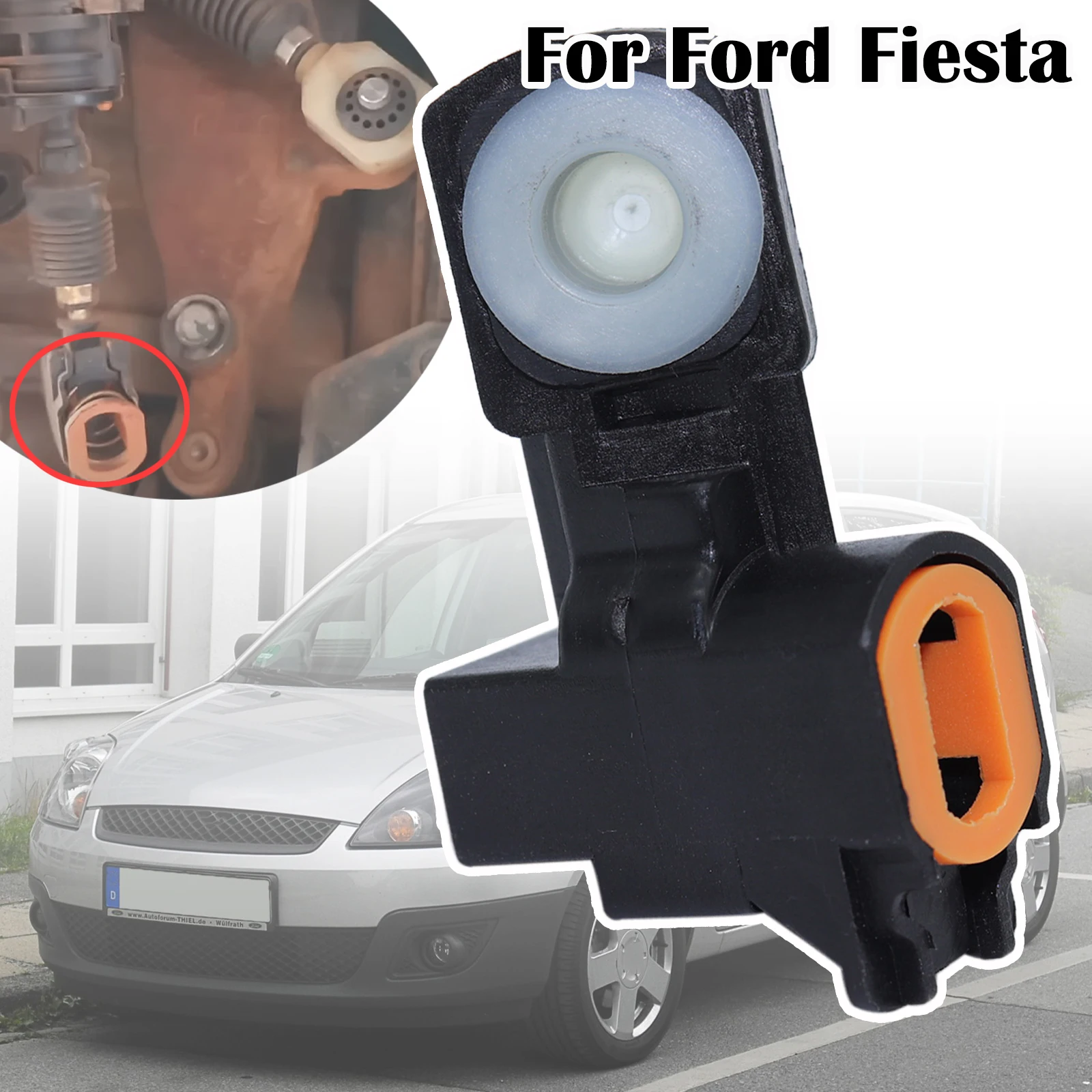 Gearbox Shift Lever Cable End Rod Linkage Connector Adapter Selector Buckle For Ford Fiesta Car Replacement Parts 2002 - 2010