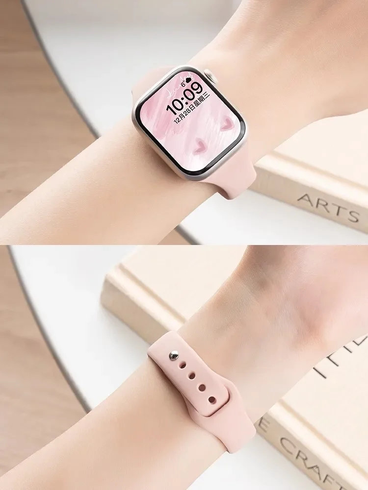 รูปสินค้า สายรัดข้อมือสปอร์ตซิลิโคนสำหรับ Apple Watch พรีเมียม