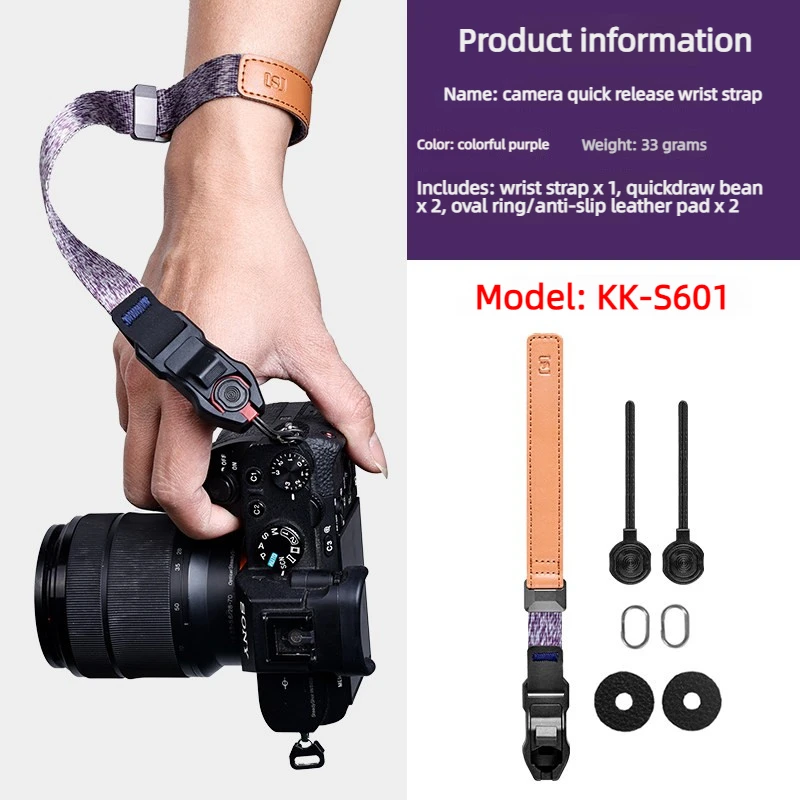 Quick Release Wrist Strap for Compact Digital Cameras