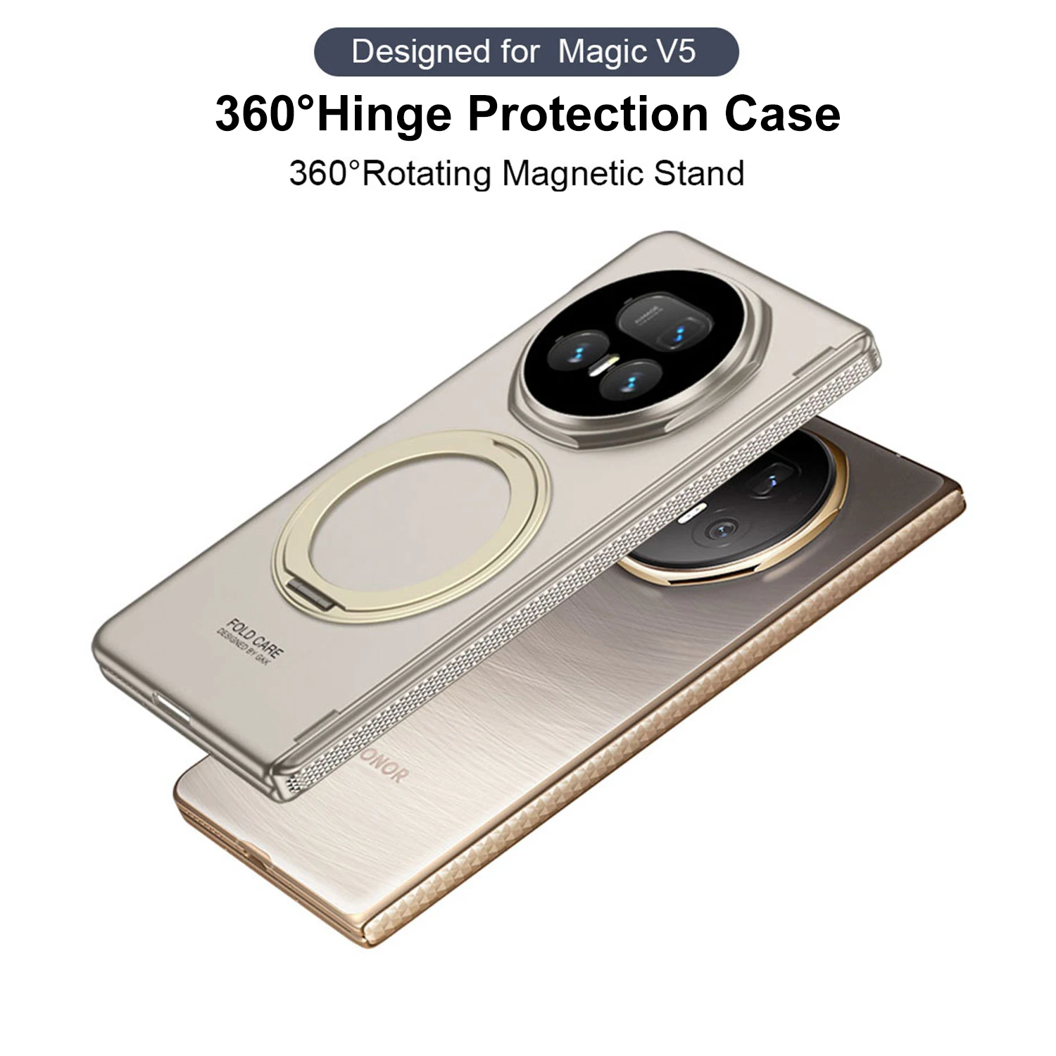 Stylish 360° Protective Phone Case with Tempered Glass and MagSafe Compatibility