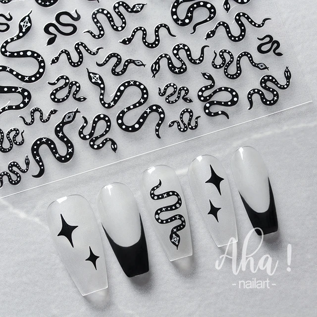 Shizhong Halloween Nail Art Stickers 3D Luminous Halloween India | Ubuy