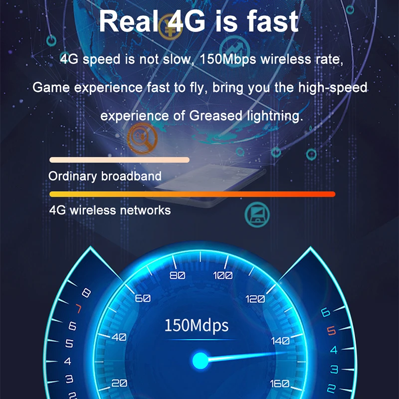 KuWfi 4G Mobile Router 150Mbps USB Dongle Wifi Router with