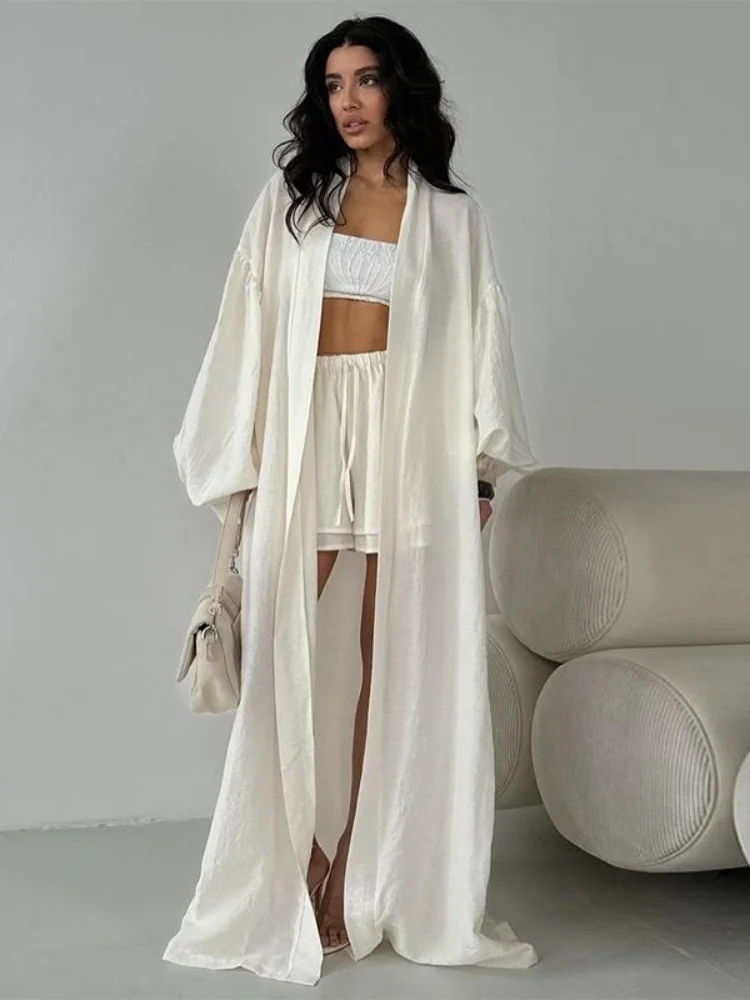 Wmstar Two Piece Set Women Wholesale Woman 2025 Summer New Design V Neck Loose Lace Top Wide Leg Long Pants Outfits Fancy Club