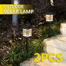 

Solar Pathway LED Lights Lawn Lamp Waterproof Outdoor Lantern Garden Lighting Solar Powered Landscape Decoration For Walkway