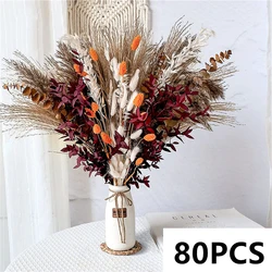 Lush Pampas Grass Bouquets for Elegant Floral Arrangements and Home Decor (D)